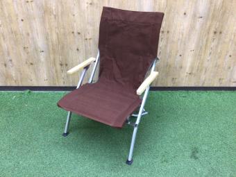 Snow peak (スノーピーク) アウトドアチェア LV-091BR ブラウン ローチェア30