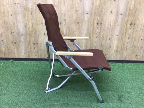 Snow peak (スノーピーク) アウトドアチェア LV-091BR ブラウン ローチェア30