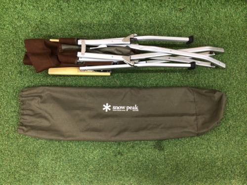 Snow peak (スノーピーク) アウトドアチェア LV-091BR ブラウン ローチェア30