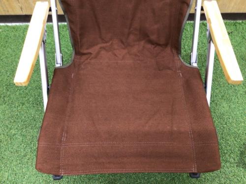 Snow peak (スノーピーク) アウトドアチェア LV-091BR ブラウン ローチェア30
