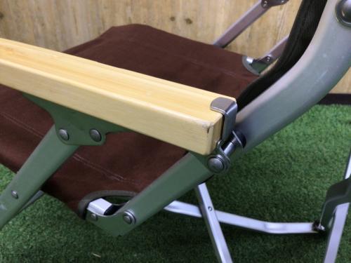 Snow peak (スノーピーク) アウトドアチェア LV-091BR ブラウン ローチェア30