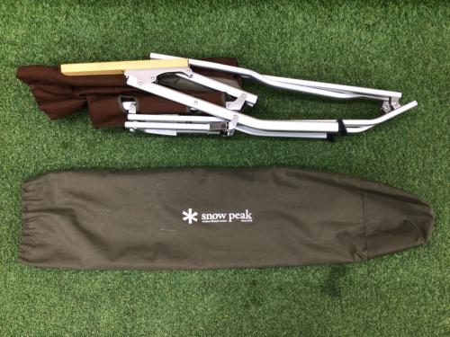 Snow peak (スノーピーク) アウトドアチェア LV-091BR ブラウン ローチェア30