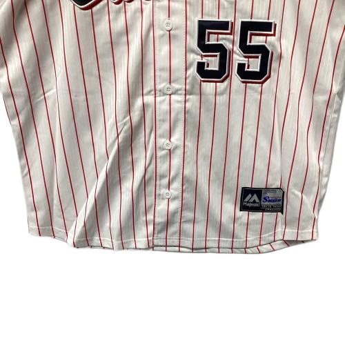 東京ヤクルトスワローズ (トウキョウヤクルトスワローズ) 村上宗隆【55】2022年 三冠王記念 応援グッズ SIZE L ホワイト