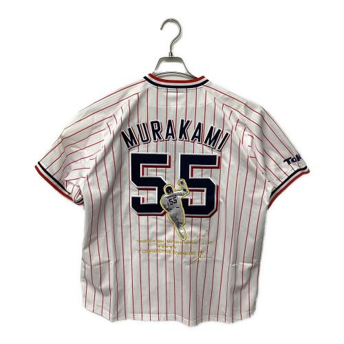 東京ヤクルトスワローズ (トウキョウヤクルトスワローズ) 村上宗隆【55】2022年 5打席連続本塁打記念 応援グッズ ホワイト