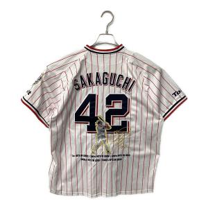 東京ヤクルトスワローズ (トウキョウヤクルトスワローズ) 坂口智隆【42】2020年 1,500本安打記念グッズ 応援グッズ タグ付 SIZE L ホワイト