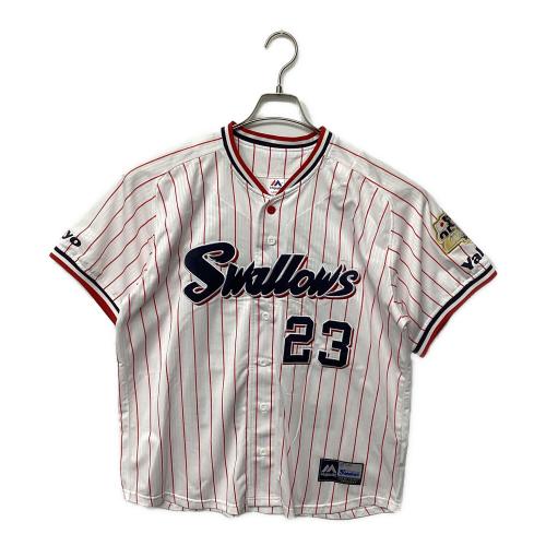 東京ヤクルトスワローズ (トウキョウヤクルトスワローズ) 青木宣親【23】2021年 日米通算2500本安打達成記念 応援グッズ タグ付 SIZE L ホワイト