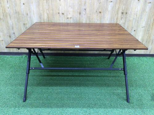 OGAWA (オガワ) アウトドアテーブル ブラウン 3ハイ＆ローテーブル ロング