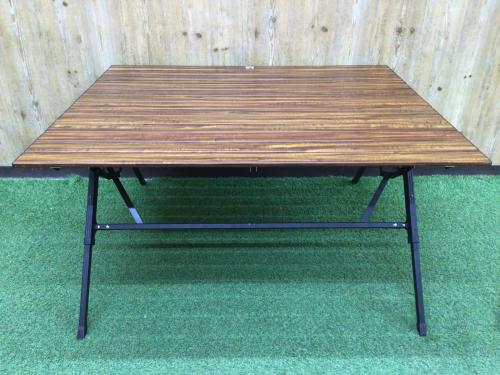 OGAWA (オガワ) アウトドアテーブル ブラウン 3ハイ＆ローテーブル ロング