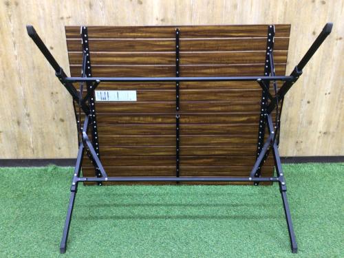 OGAWA (オガワ) アウトドアテーブル ブラウン 3ハイ＆ローテーブル ロング