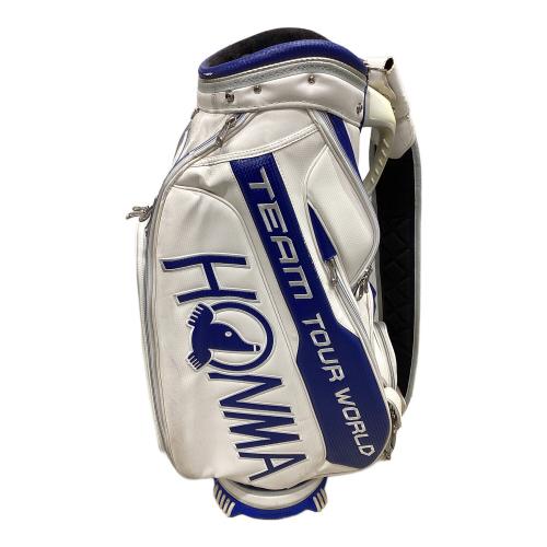 HONMA (ホンマ) キャディバッグ ※サイン証明なし ヘッドカバー(ドライバー・パターのみ) イ・ボミモデル ホワイト×ブルー TEAM TOUR WORLD