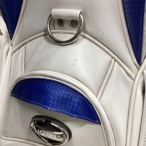 HONMA (ホンマ) キャディバッグ ※サイン証明なし ヘッドカバー(ドライバー・パターのみ) イ・ボミモデル ホワイト×ブルー TEAM TOUR WORLD
