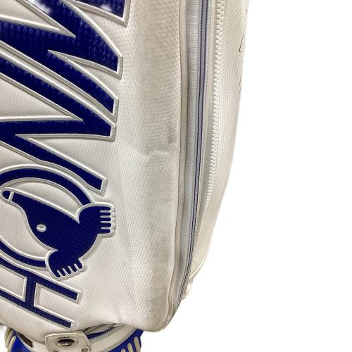 HONMA (ホンマ) キャディバッグ ※サイン証明なし ヘッドカバー(ドライバー・パターのみ) イ・ボミモデル ホワイト×ブルー TEAM TOUR WORLD