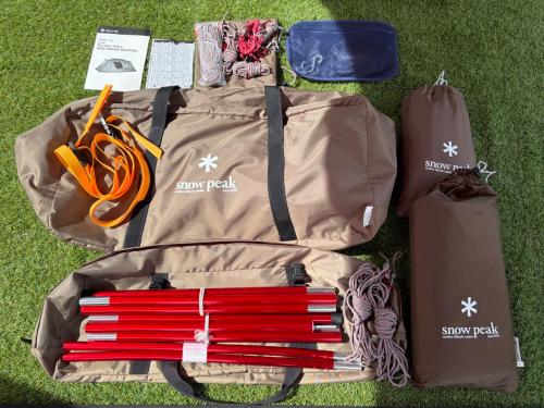 Snow peak (スノーピーク) ツールームテント FES-091 雪峰祭2021秋限定 ランドロックPro.レッドフレームエディション