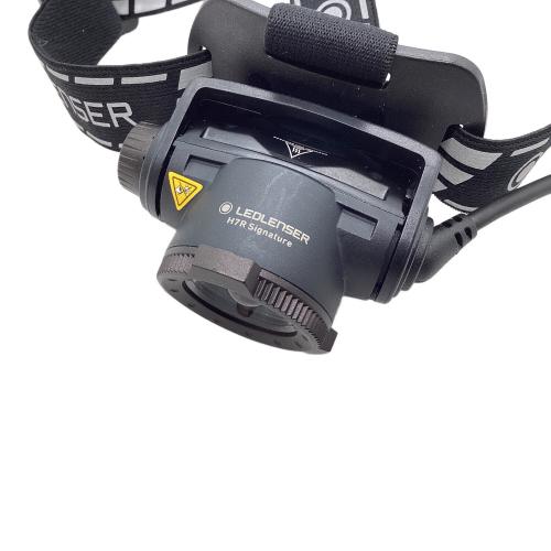 LED LENSER (レッドレンザー) ヘッドライト ブラック H7R SIGNATURE