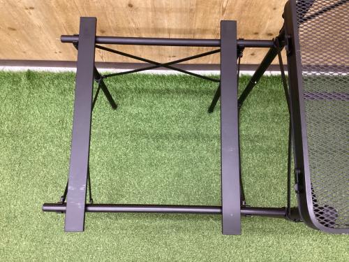 DOD (ディーオーディー) キッチンテーブル TB5-723-BK （約）W120×D48×H58/77cm ブラック クッキングキング