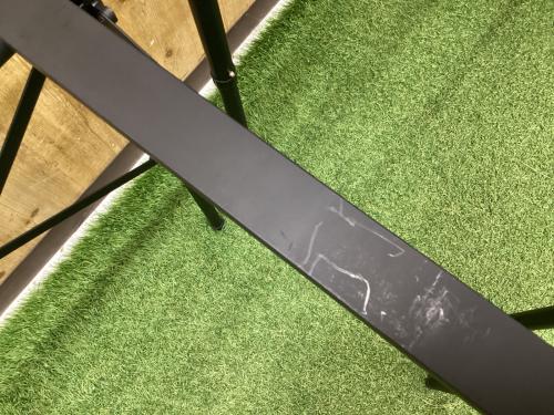 DOD (ディーオーディー) キッチンテーブル TB5-723-BK （約）W120×D48×H58/77cm ブラック クッキングキング