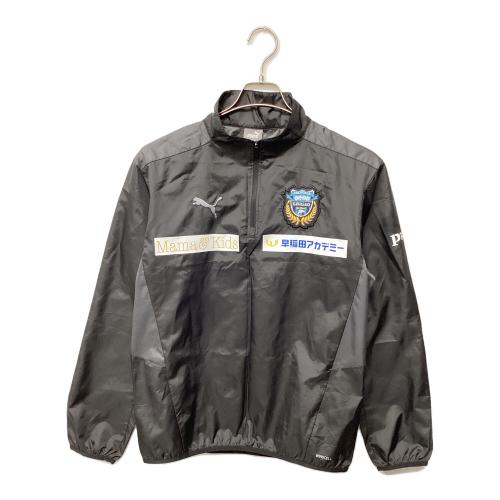 PUMA (プーマ) サッカーウェア(トップス) 921386 21/22年シーズン ハーフジップピステ 川崎フロンターレ メンズ SIZE M ブラック