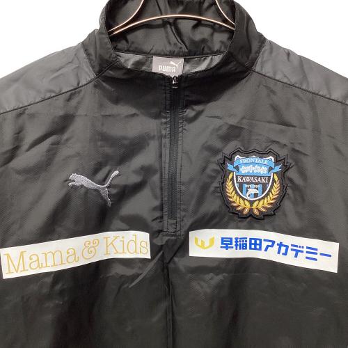 PUMA (プーマ) サッカーウェア(トップス) 921386 21/22年シーズン ハーフジップピステ 川崎フロンターレ メンズ SIZE M ブラック