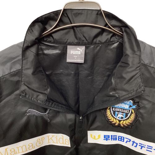 PUMA (プーマ) サッカーウェア(トップス) 921386 21/22年シーズン ハーフジップピステ 川崎フロンターレ メンズ SIZE M ブラック