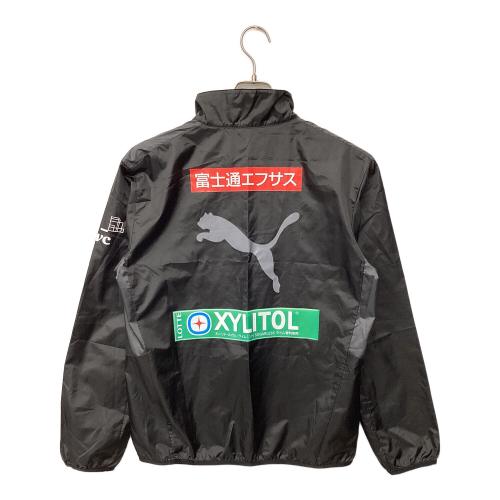 PUMA (プーマ) サッカーウェア(トップス) 921386 21/22年シーズン ハーフジップピステ 川崎フロンターレ メンズ SIZE M ブラック