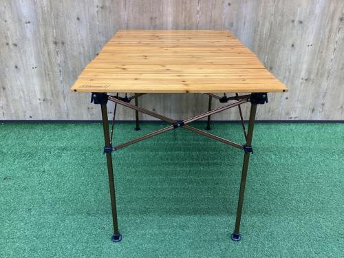 Coleman (コールマン) アウトドアテーブル 2000026802 ブラウン ナチュラルウッドロールテーブル クラシック（110）