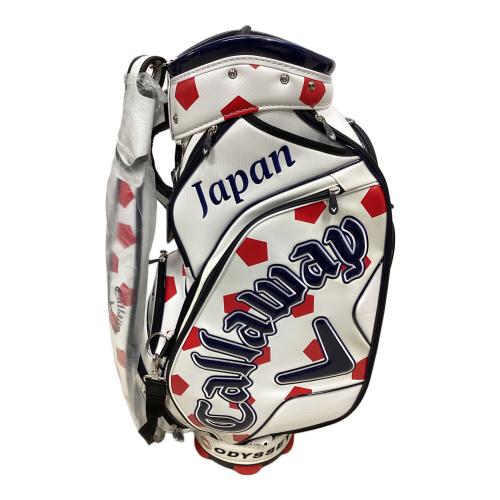 Callaway (キャロウェイ) キャディバッグ 2016年石川遼モデル ホワイト×レッド Tour WC 16 JM TRUVIS