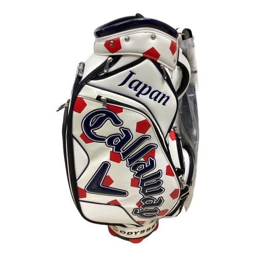 Callaway (キャロウェイ) キャディバッグ 2016年石川遼モデル ホワイト×レッド Tour WC 16 JM TRUVIS