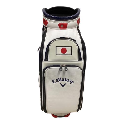 Callaway (キャロウェイ) キャディバッグ 2016年石川遼モデル ホワイト×レッド Tour WC 16 JM TRUVIS
