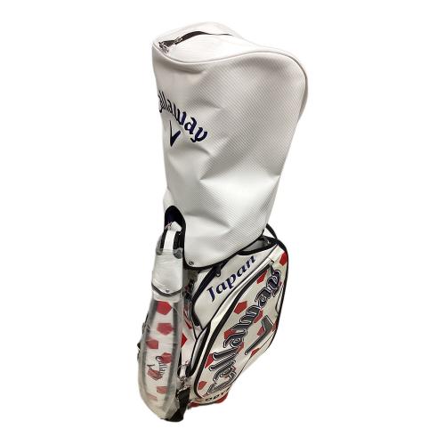 Callaway (キャロウェイ) キャディバッグ 2016年石川遼モデル ホワイト×レッド Tour WC 16 JM TRUVIS