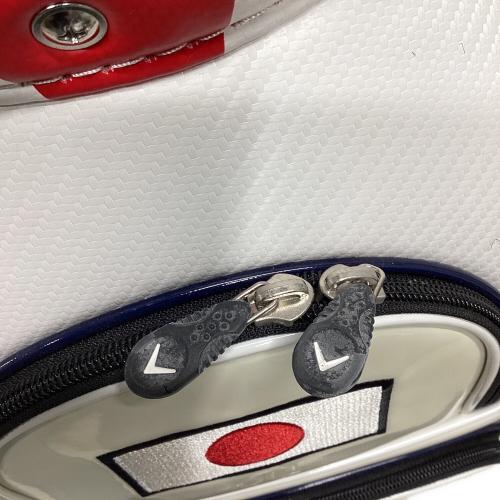 Callaway (キャロウェイ) キャディバッグ 2016年石川遼モデル ホワイト×レッド Tour WC 16 JM TRUVIS