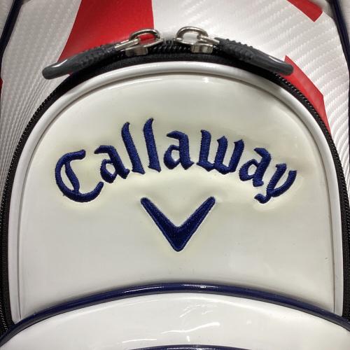 Callaway (キャロウェイ) キャディバッグ 2016年石川遼モデル ホワイト×レッド Tour WC 16 JM TRUVIS