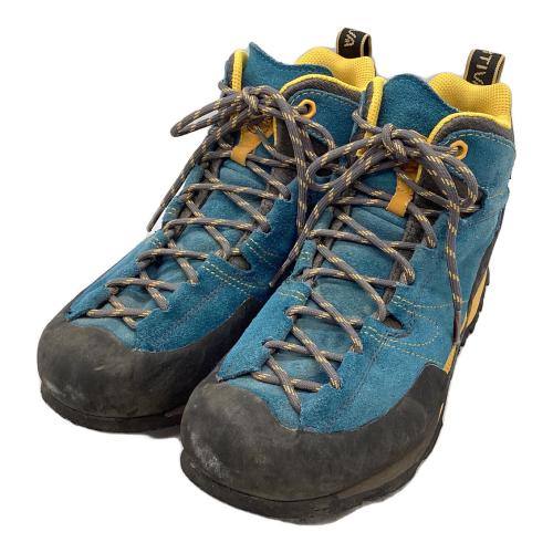 LA SPORTIVA (スポルティバ) BOULDER X MID GTX ミドルカット トレッキングシューズ 06-201 メンズ SIZE 27(EU42)cm ブルー×イエロー