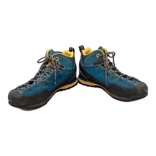 LA SPORTIVA (スポルティバ) BOULDER X MID GTX ミドルカット トレッキングシューズ 06-201 メンズ SIZE 27(EU42)cm ブルー×イエロー
