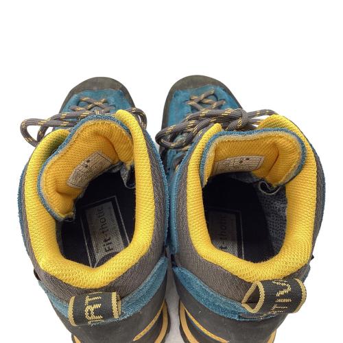LA SPORTIVA (スポルティバ) BOULDER X MID GTX ミドルカット トレッキングシューズ 06-201 メンズ SIZE 27(EU42)cm ブルー×イエロー