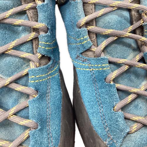 LA SPORTIVA (スポルティバ) BOULDER X MID GTX ミドルカット トレッキングシューズ 06-201 メンズ SIZE 27(EU42)cm ブルー×イエロー
