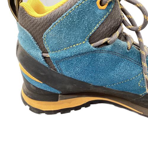 LA SPORTIVA (スポルティバ) BOULDER X MID GTX ミドルカット トレッキングシューズ 06-201 メンズ SIZE 27(EU42)cm ブルー×イエロー