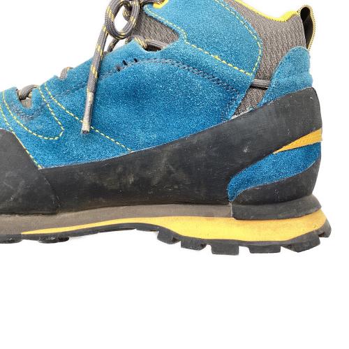 LA SPORTIVA (スポルティバ) BOULDER X MID GTX ミドルカット トレッキングシューズ 06-201 メンズ SIZE 27(EU42)cm ブルー×イエロー