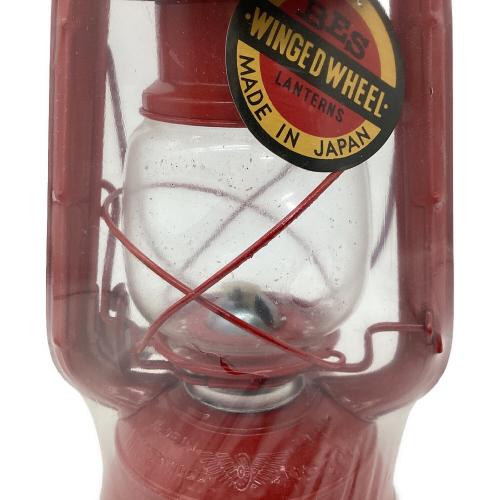winged wheel (ウィングドウィール) No.400 オイルランタン レッド 別所ランプ