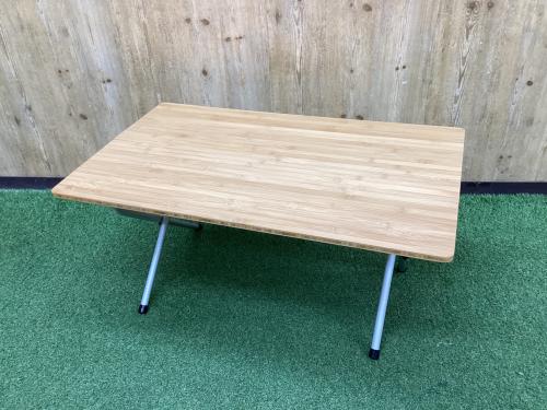 Snow peak (スノーピーク) アウトドアテーブル LV-100TR ワンアクションローテーブル竹