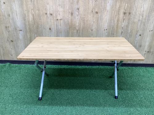 Snow peak (スノーピーク) アウトドアテーブル LV-100TR ワンアクションローテーブル竹