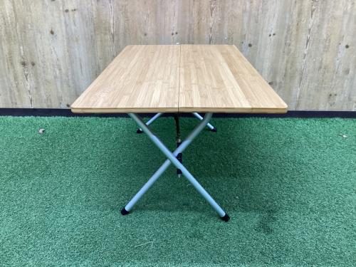 Snow peak (スノーピーク) アウトドアテーブル LV-100TR ワンアクションローテーブル竹