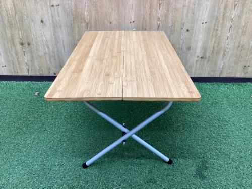 Snow peak (スノーピーク) アウトドアテーブル LV-100TR ワンアクションローテーブル竹