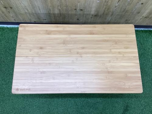 Snow peak (スノーピーク) アウトドアテーブル LV-100TR ワンアクションローテーブル竹