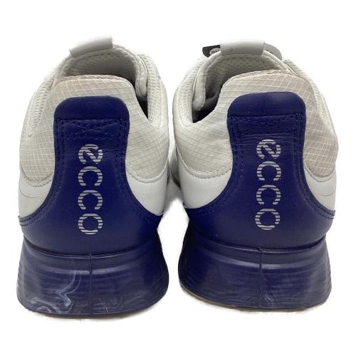 ECCO (エコー) S-Three BOA ゴルフシューズ 10295460616 メンズ SIZE 27.5cm ホワイト×グレー