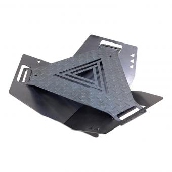 Metal Mania ディッシュ型焚火台 焚火台 TRIANGLE-01