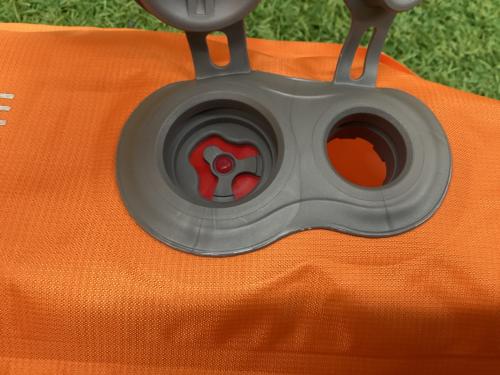 BIG AGNES (ビッグアグネス) エアーマット オレンジ 約168×51cm インシュレーテッド エアコアウルトラ
