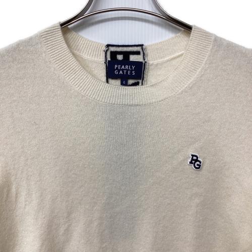 PEARLY GATES (パーリーゲイツ) セーター ゴルフウェア(トップス) 053-3270001 2023年モデル メンズ SIZE XL ベージュ