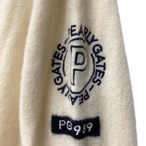PEARLY GATES (パーリーゲイツ) セーター ゴルフウェア(トップス) 053-3270001 2023年モデル メンズ SIZE XL ベージュ