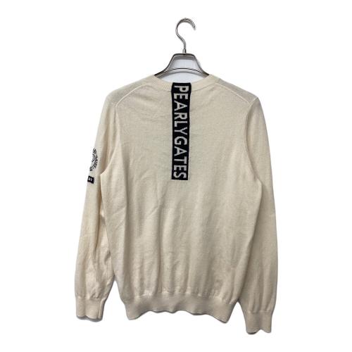 PEARLY GATES (パーリーゲイツ) セーター ゴルフウェア(トップス) 053-3270001 2023年モデル メンズ SIZE XL ベージュ