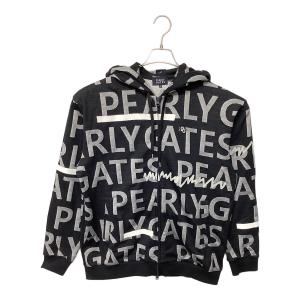 PEARLY GATES (パーリーゲイツ) パーカー ゴルフウェア(トップス) 053-4262801 2024年モデル メンズ SIZE XL ブラック×グレー